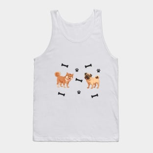 French Bulldog Akita Inu Dog Tank Top